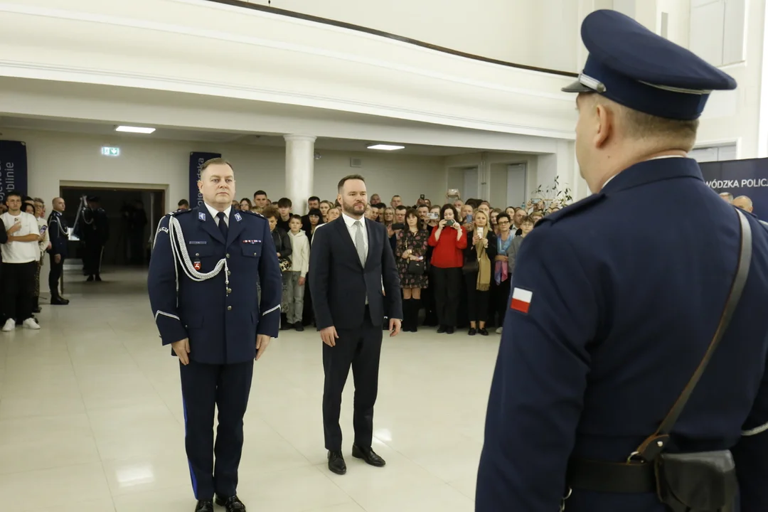 Nowi funkcjonariusze w lubelskiej policji. Złożyli już uroczyste ślubowanie