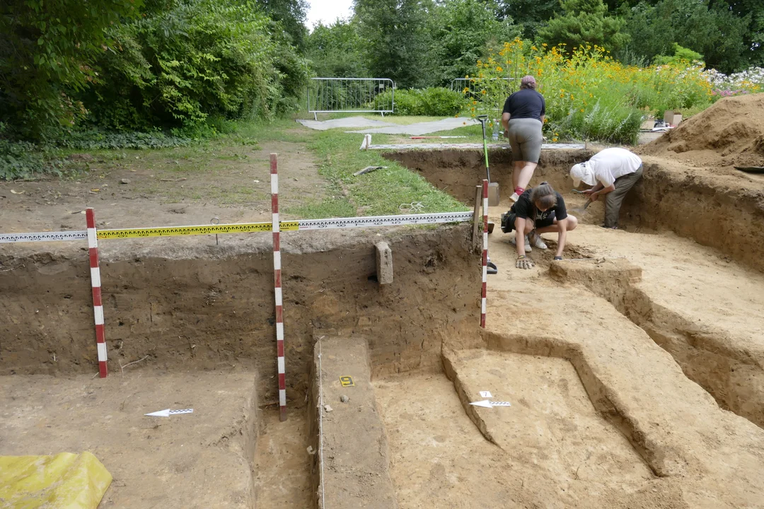 Lublin: Niezwykłe odkrycie w Ogrodzie Botanicznym UMCS. Znaleziono pozostałości cmentarzyska i fragment budowli - Zdjęcie główne