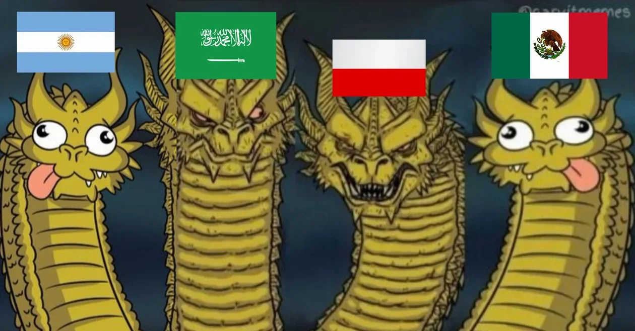 Mundial 2022: Najlepsze memy po meczu Polska - Arabia Saudyjska