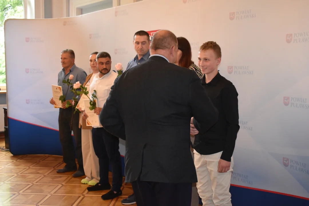 Gala Sportu w Starostwie Powiatowym w Puławach