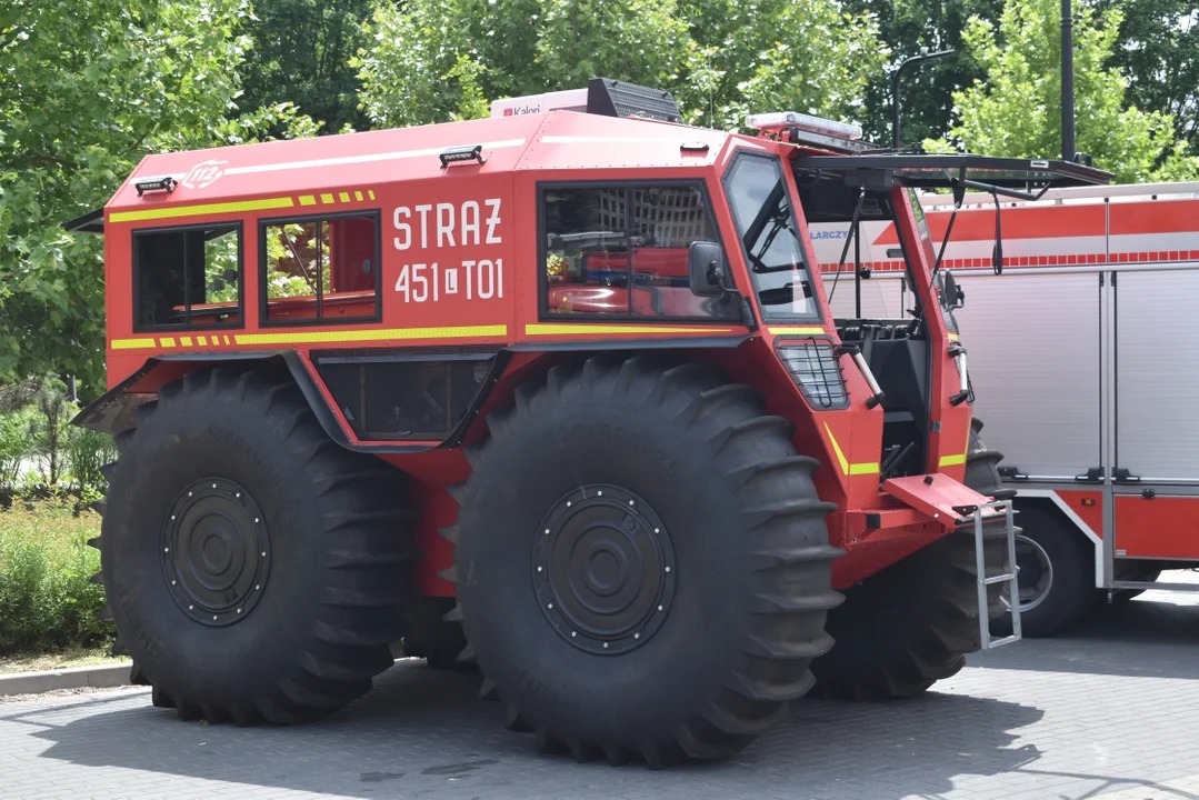 Wystawa sprzętu pożarniczego w Puławach