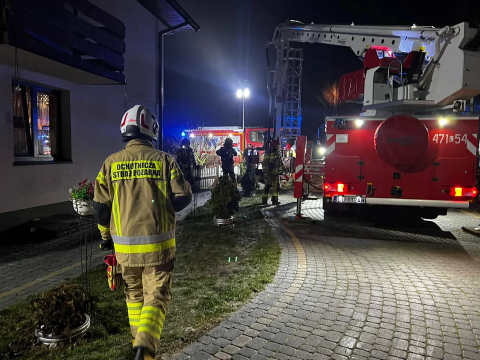 Interwencje Straży Pożarnej w powiecie Łukowskim