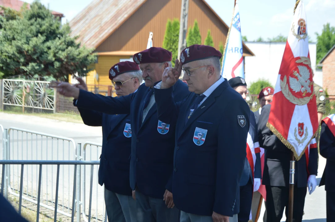 80. rocznica zrzutu skoczków Cichociemnych i materiałów wojennych