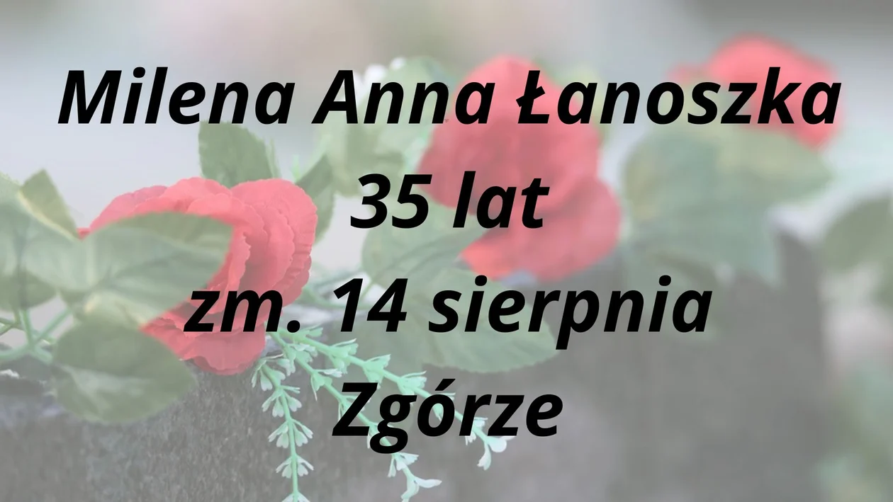 Nekrologi Garwolin ( 14 - 19 sierpnia)