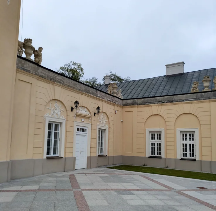 Pałac Potockich w Radzyniu Podlaskim po renowacji