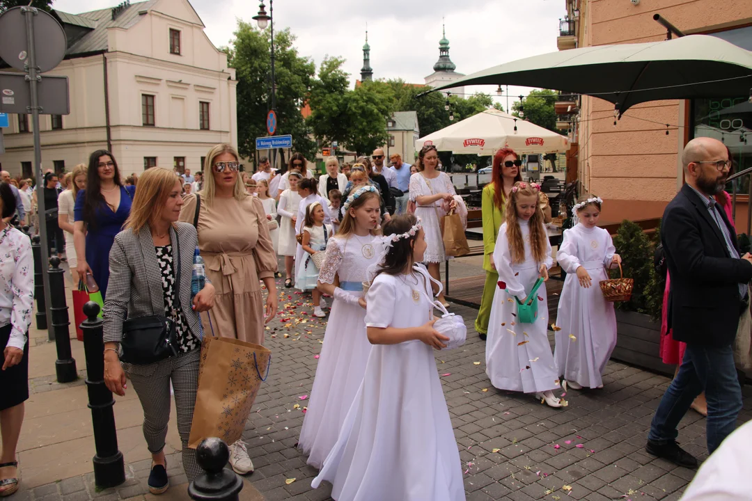 Procesja Bożego Ciała w archikatedrze lubelskiej