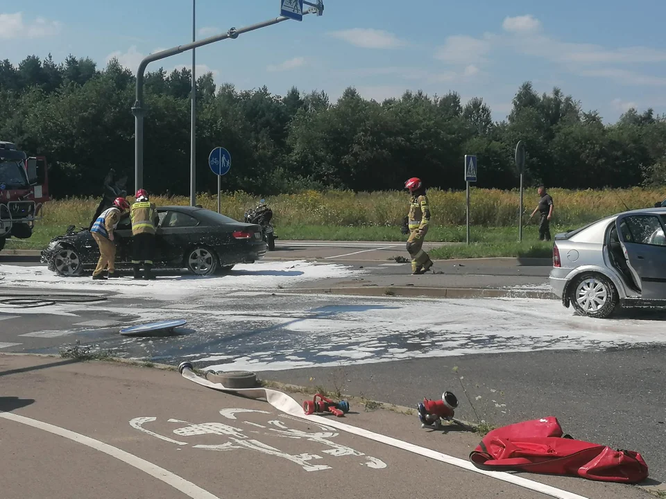 Powiat opolski: wypadek na obwodnicy Opole Lub.