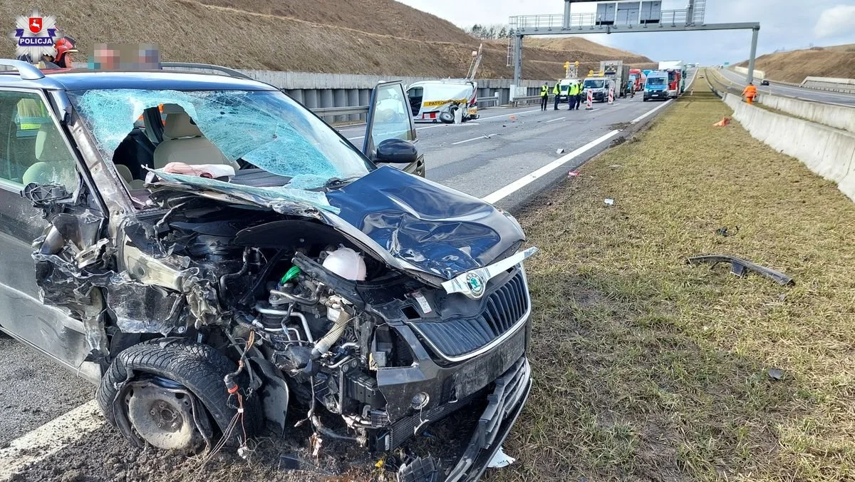 Lublin: Tragedia na obwodnicy. Zginął pracownik służb drogowych - Zdjęcie główne