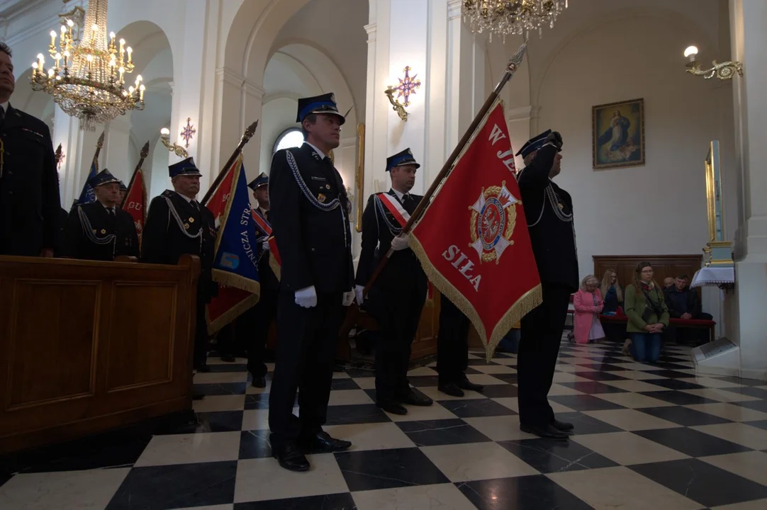 Relikwie Św. Floriana w parafii w Końskowoli