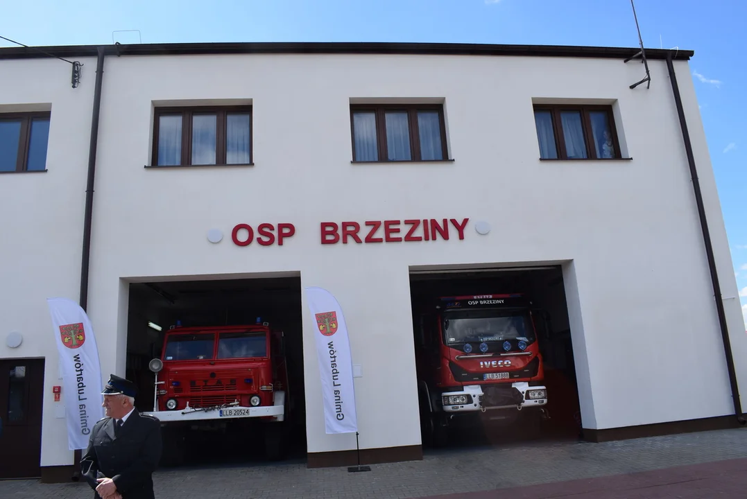 Otwarcie remizy w Brzezinach