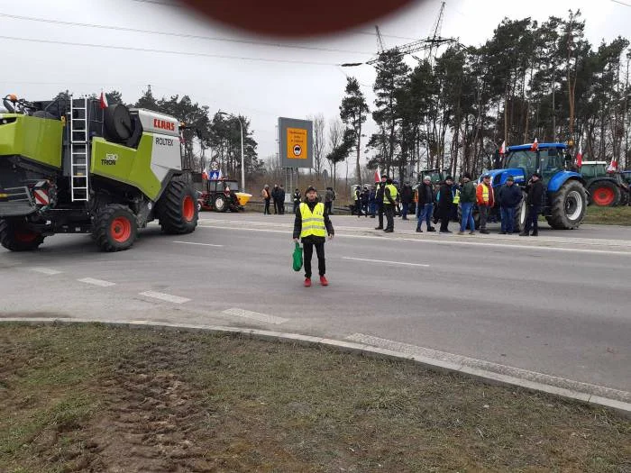 W czasie strajku rolników trasa Lublin – Łęczna jest przejezdna. Ale obwodnicą nie pojedziesz