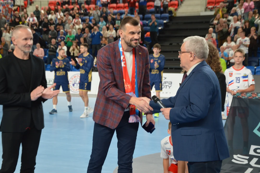 Pożegnanie Michała Jureckiego w hali sportowo-widowiskowej Grupa Azoty Arena