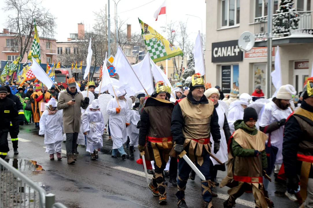 Wędrowaliśmy z Trzema Królami po ulicach Łukowa