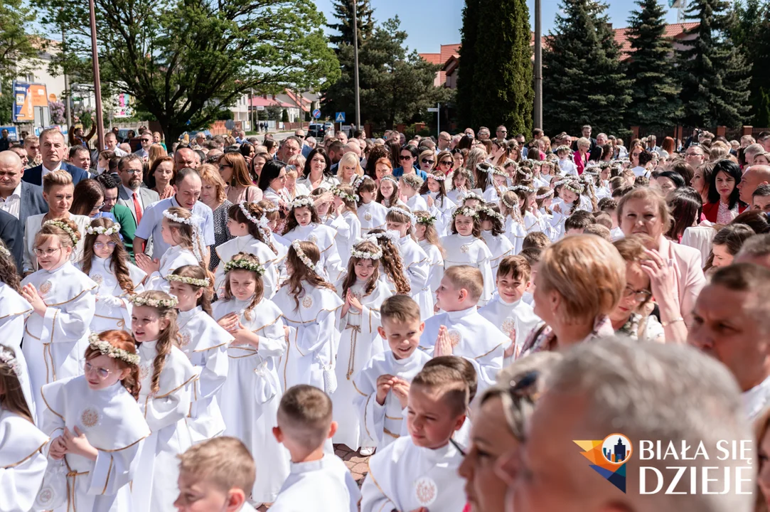 I Komunia Święta w parafii pw. św. Honorata w Białej Podlaskiej