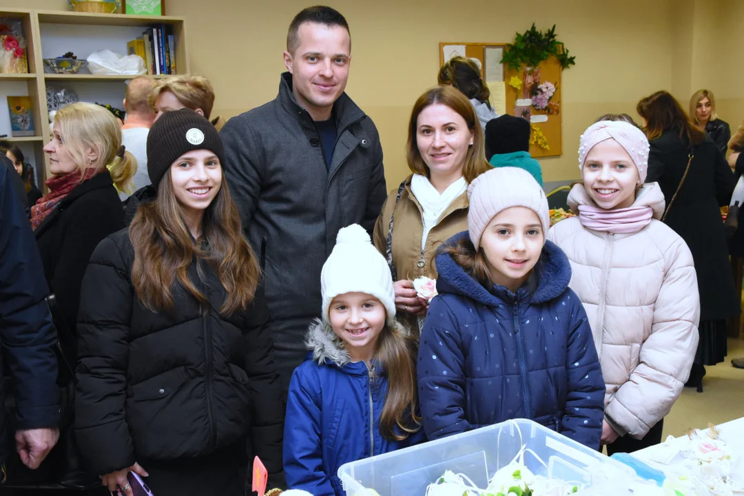 Piękne ozdoby wielkanocne na kiermaszu w Anielinie