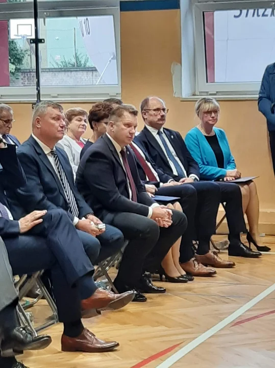 Wizyta ministra P. Czarnka w ZS nr 3 w Puławach