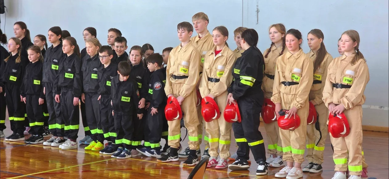 Gminne eliminacje do powiatowych zawodów Młodzieżowych Drużyn Pożarniczych - gminy Kurów i Markuszów