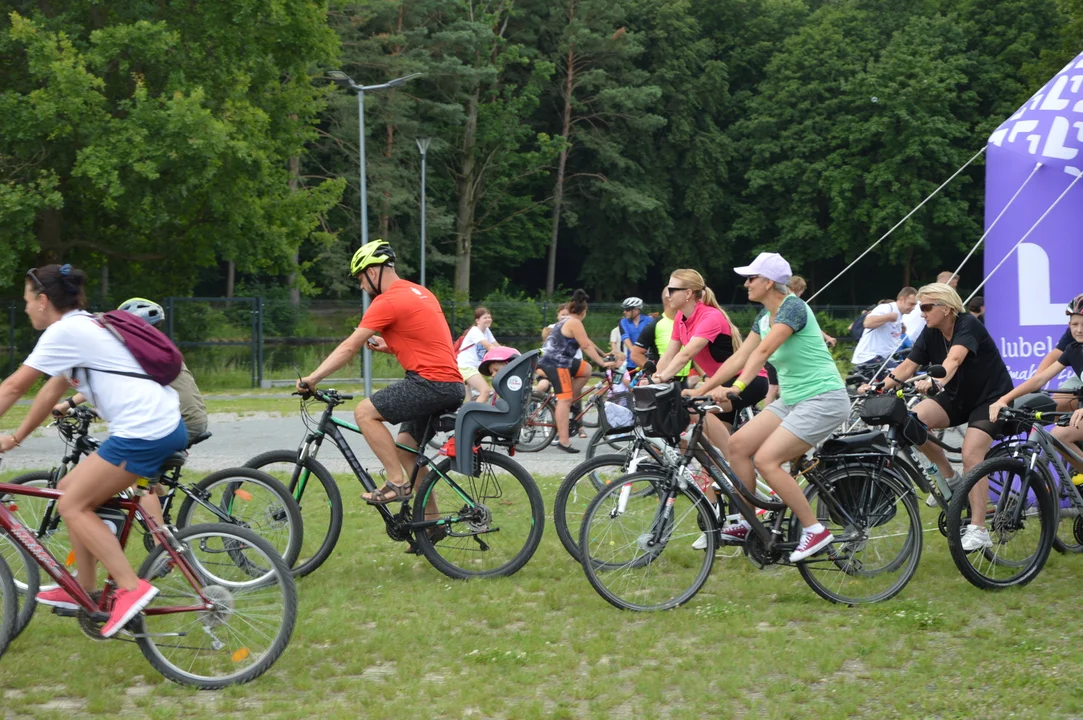 Rajd rowerowy Tour de Lubelskie w Poniatowej