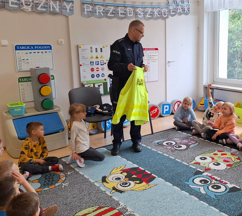 Policja w Przedszkolu nr 5