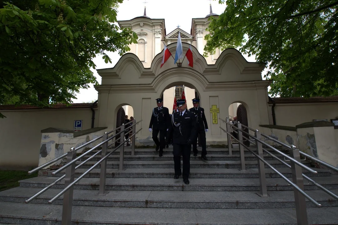 Relikwie Św. Floriana w parafii w Końskowoli