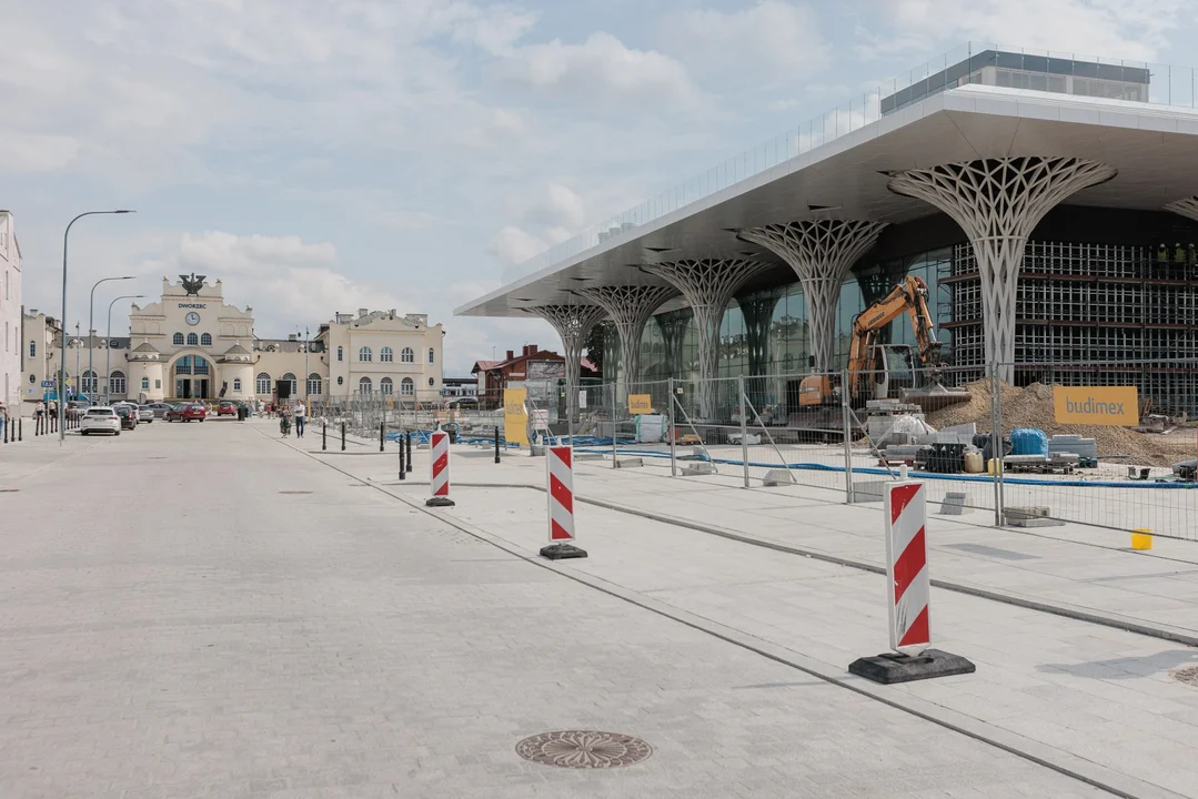 Lublin: Dworzec Metropolitalny ma być gotowy jesienią. Co dzieje się aktualnie na budowie?