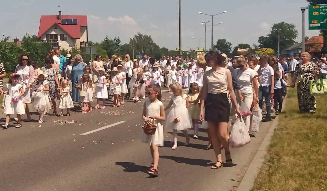 Procesja Bożego Ciała 2024 w Parczewie