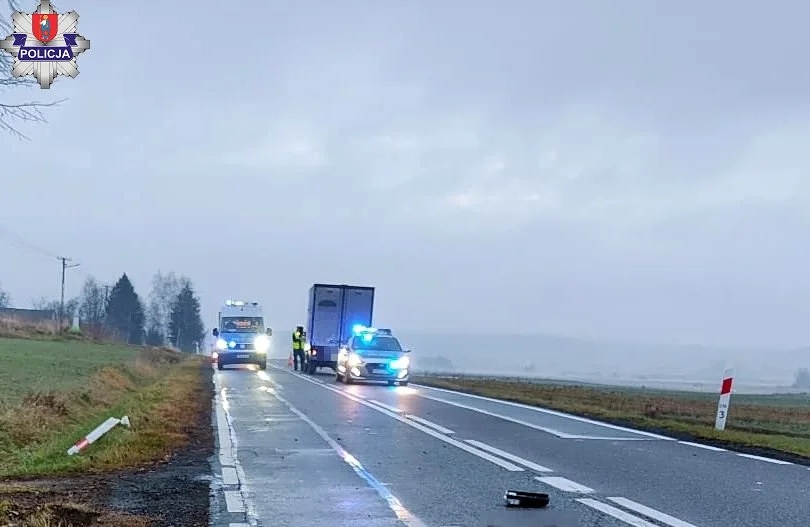 Powiat zamojski: Bus potrącił pieszą. Kobieta zginęła na miejscu - Zdjęcie główne