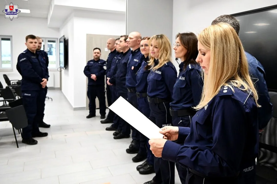 Lubelscy policjanci przeszli kurs podoficerski