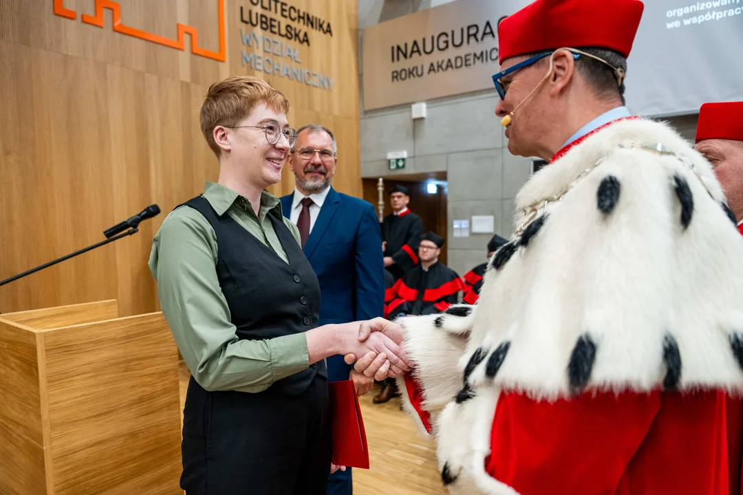Uroczysta inauguracja na Politechnice Lubelskiej. Powitania i wyróżnienia