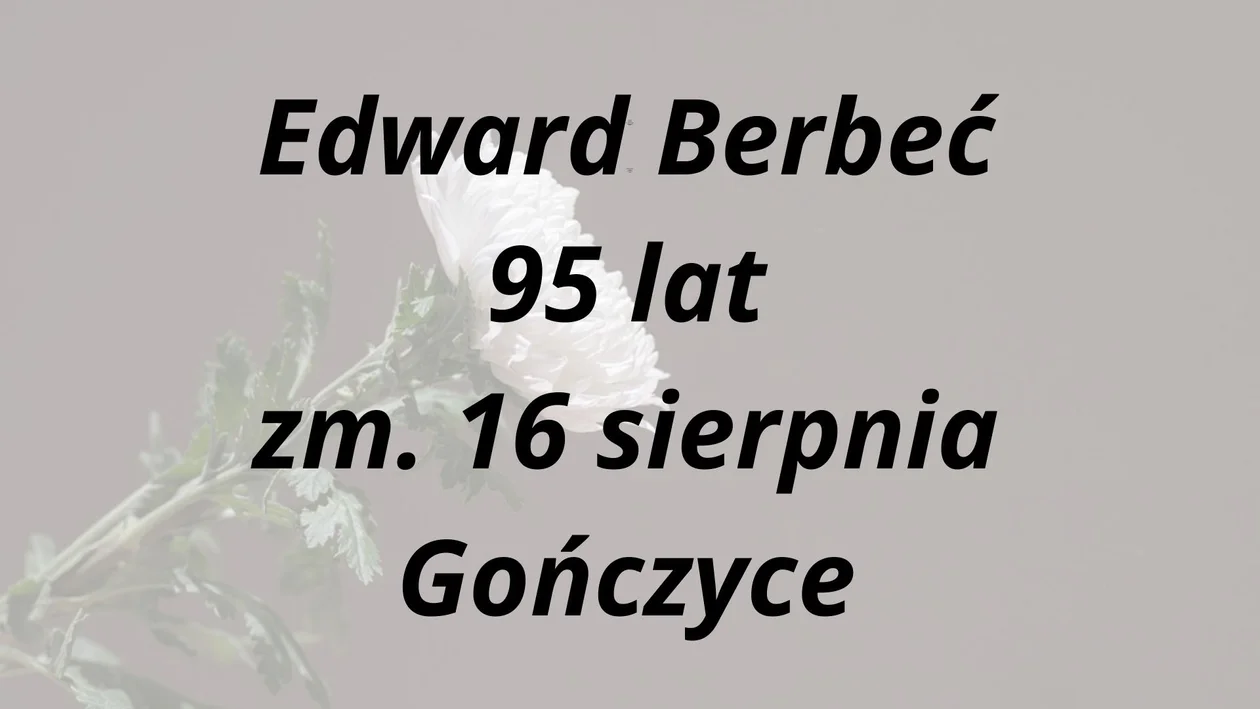 Nekrologi Garwolin ( 16 - 26 sierpnia)