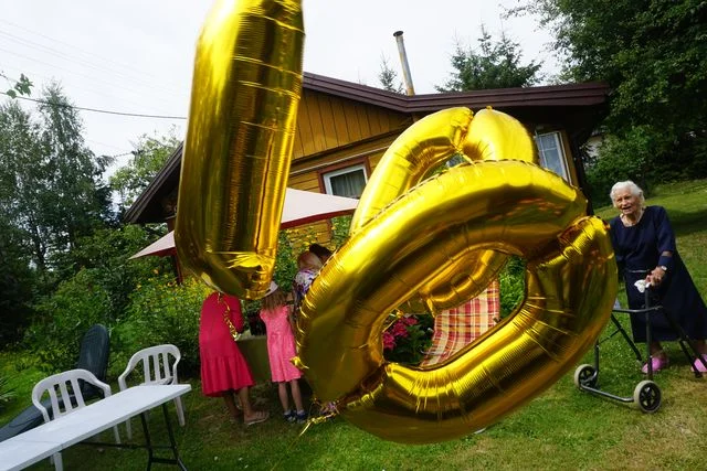 100 - lecie urodzin mieszkanki gminy Nałęczów