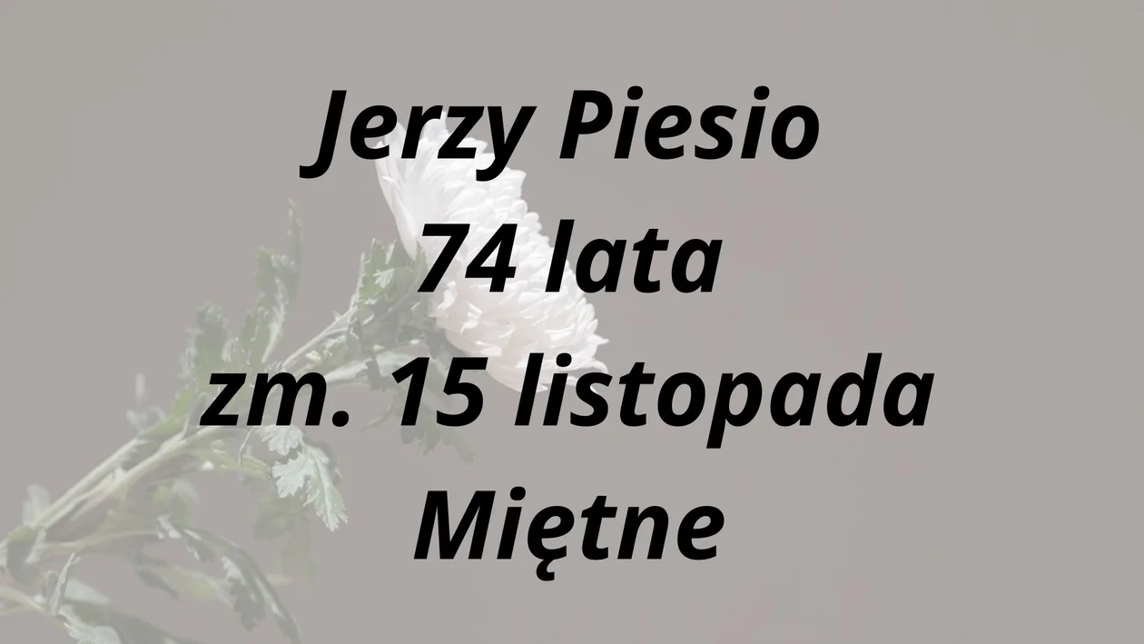 Nekrologi z Garwolina