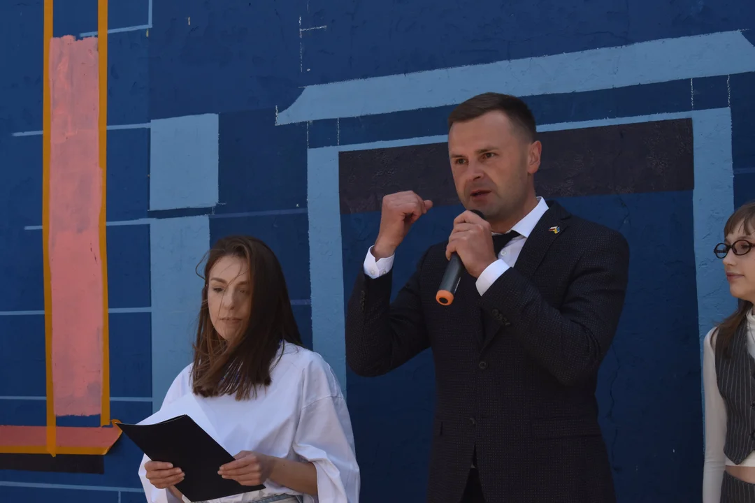 Nowy mural na Kalinowszczyźnie. Tak Ukraińcy dziękują Lublinowi za pomoc