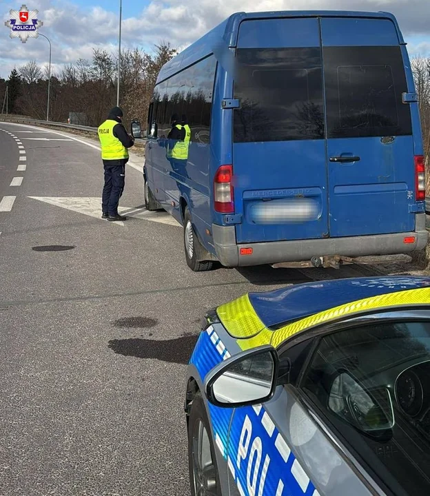 Lubelskie: Busy i ciężarówki pod lupą policji. Kilkaset naruszeń i mandatów jednego dnia