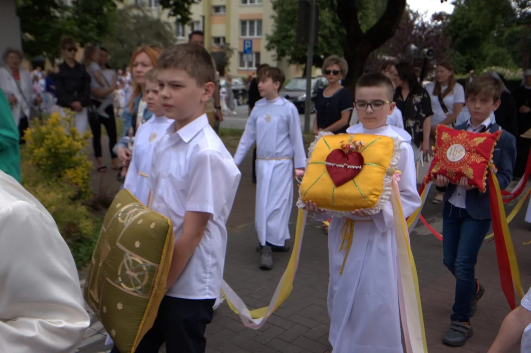 Procesja  Bożego Ciała w Puławach