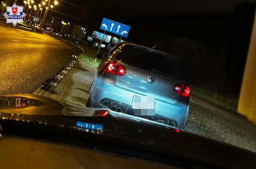 Lublin: Akcja "Drift-Stop". McLaren miał zbyt przyciemnione szyby, BMW zbite lusterko