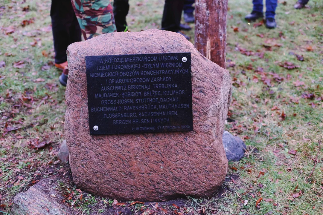 79. rocznica wyzwolenia obozu Auschwitz-Birkenau w Łukowie