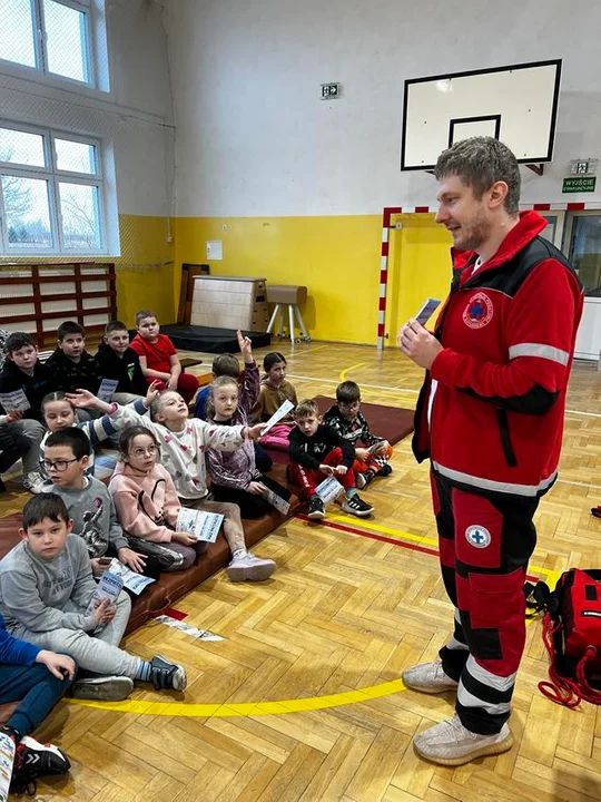 WOPR Międzyrzec Podlaski z lekcjami w powiecie bialskim