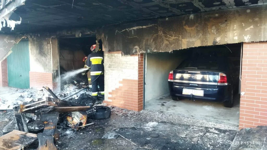 Lublin: Pożar bloku przy ul. Relaksowej. Nadzór Budowlany sprawdzi czy można tam mieszkać