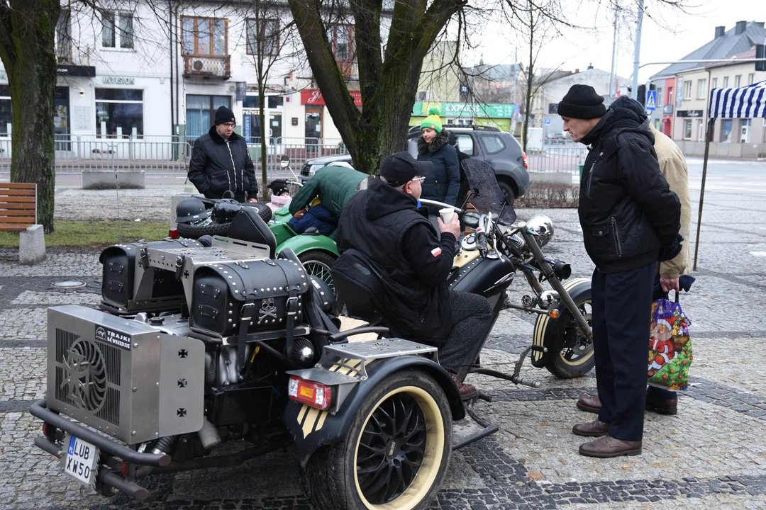 Motoweterani Łuków wsparli WOŚP