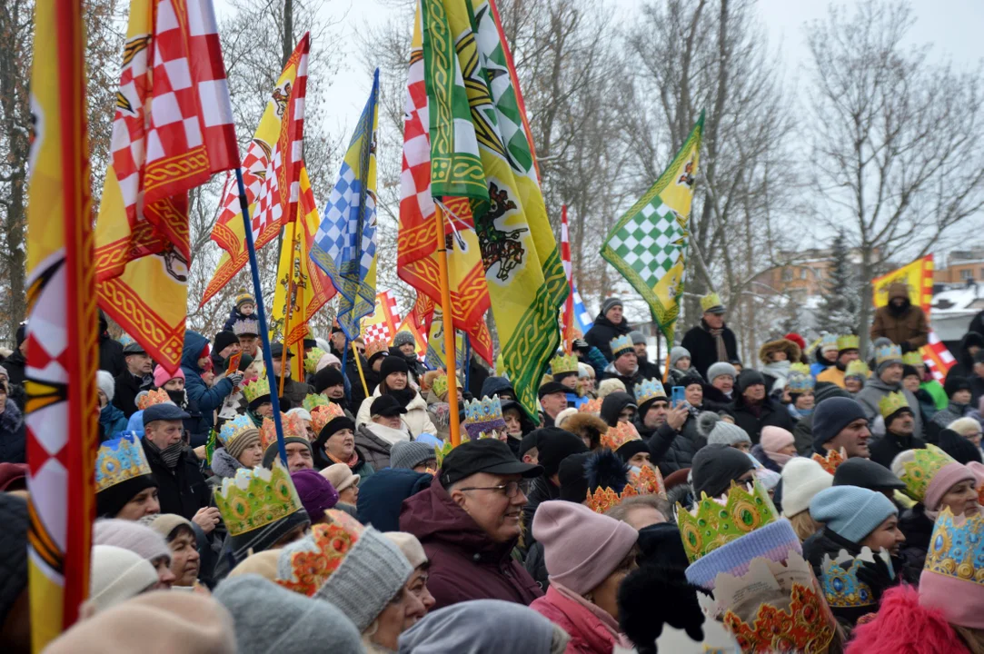 Wędrowaliśmy z Trzema Królami po ulicach Łukowa