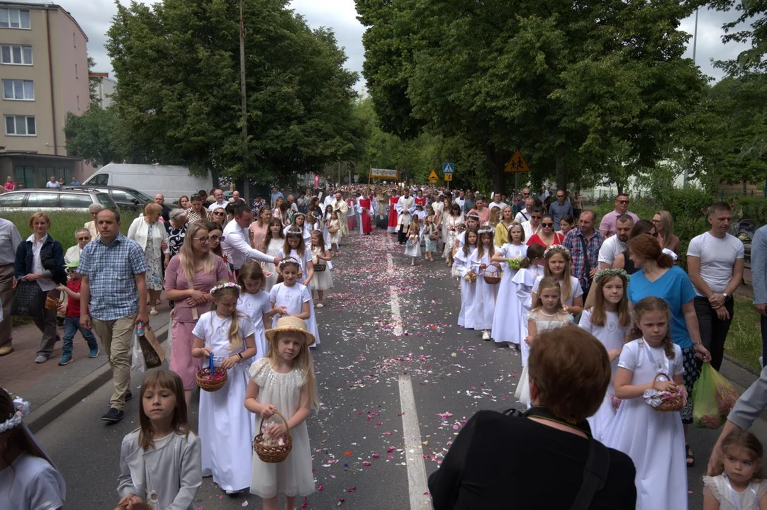 Procesja  Bożego Ciała w Puławach