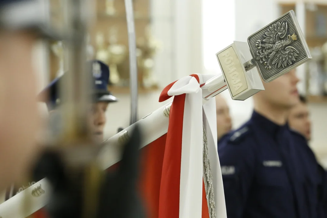 Nowi funkcjonariusze w lubelskiej policji. Złożyli ślubowanie, niedługo zaczną pracę