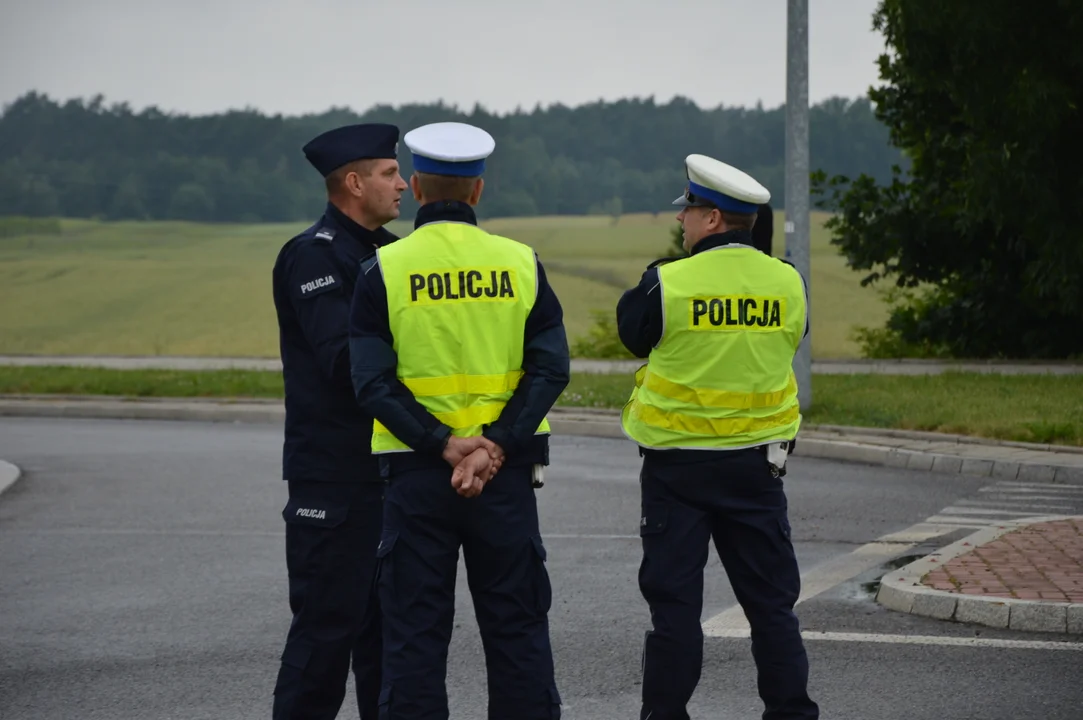 Protest producentów malin w Opolu Lubelskim. Dzień drugi