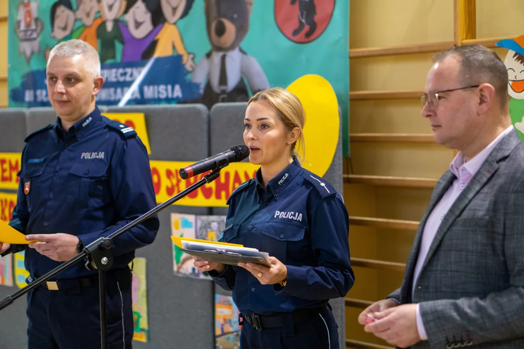 Konkurs „Jestem bezpieczny bo słucham Komisarza Misia” rozstrzygnięty.(zdjęcia) Do udziału zaprosiła Policja i Miasto Łuków