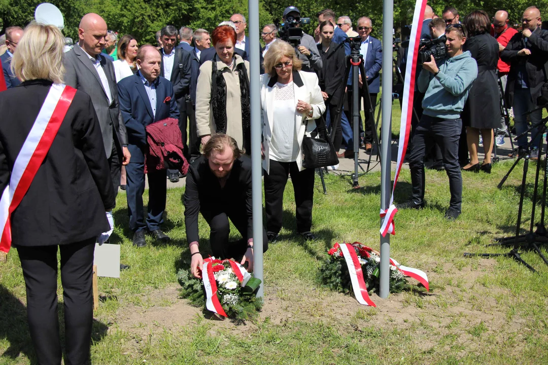 Otwarcie skweru im. Izabelli Sierakowskiej w Lublinie