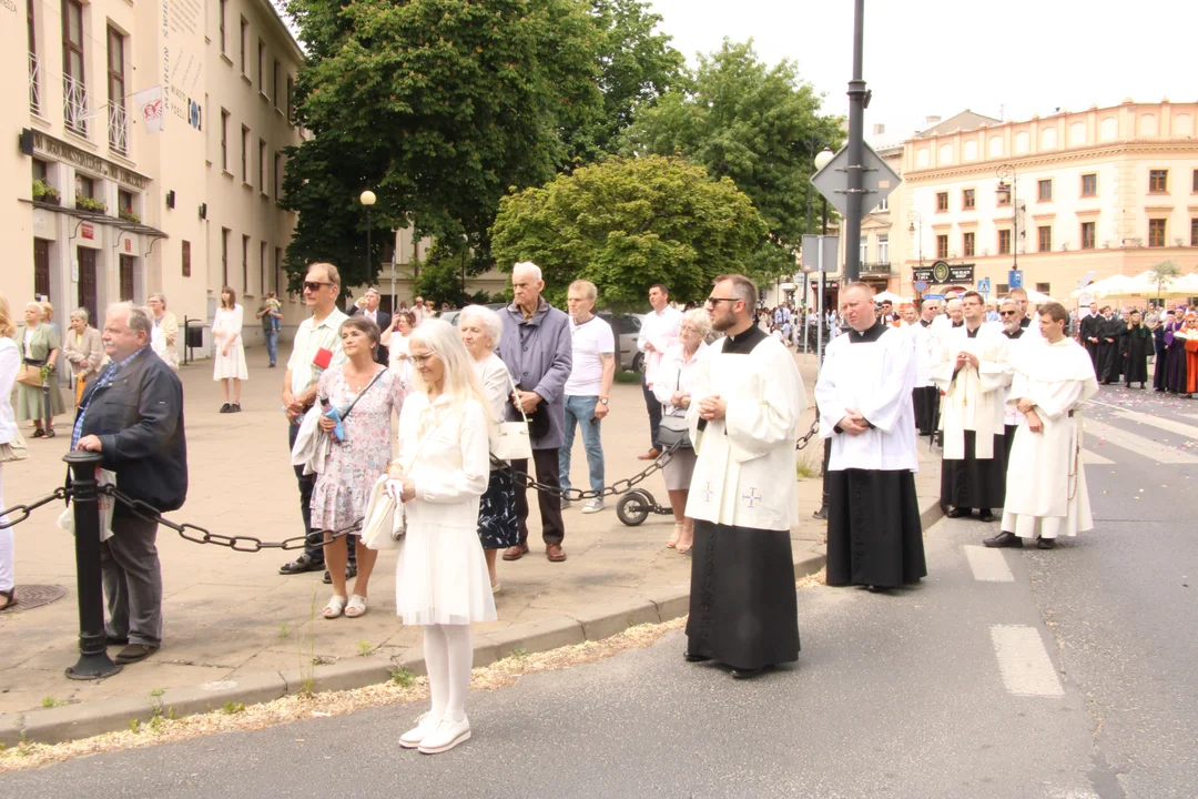 Procesja Bożego Ciała w archikatedrze lubelskiej