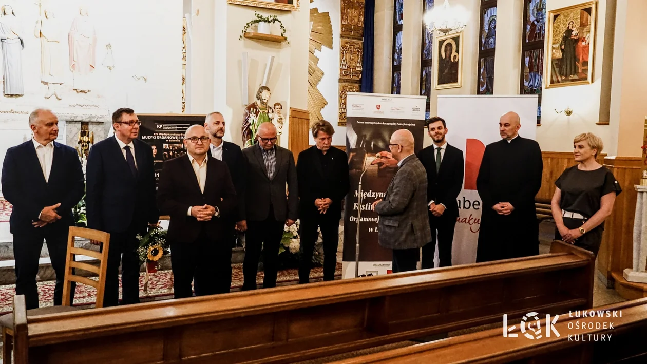 Koncert organowy Łuków