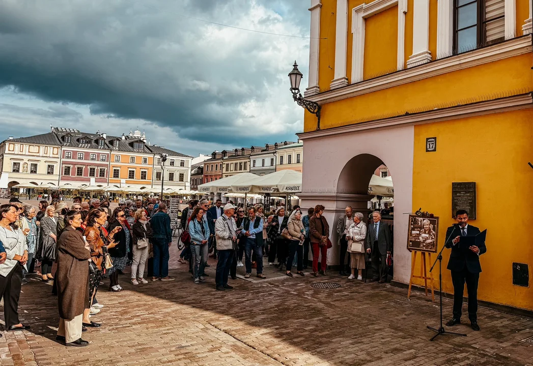 Bohaterka z Zamościa na nowej tablicy - Zdjęcie główne