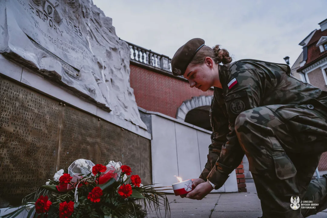 Wędrowali szlakiem bohaterów. 100-kilometrowy rajd lubelskich terytorialsów